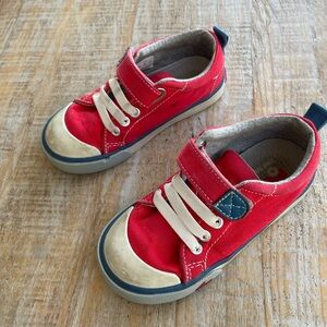 See Kai Run red toddler sneakers, size 10